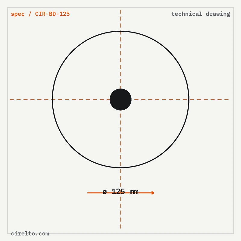 black diamond grinding disc 125mm, grinding & polishing, view 2, thumbnail 2