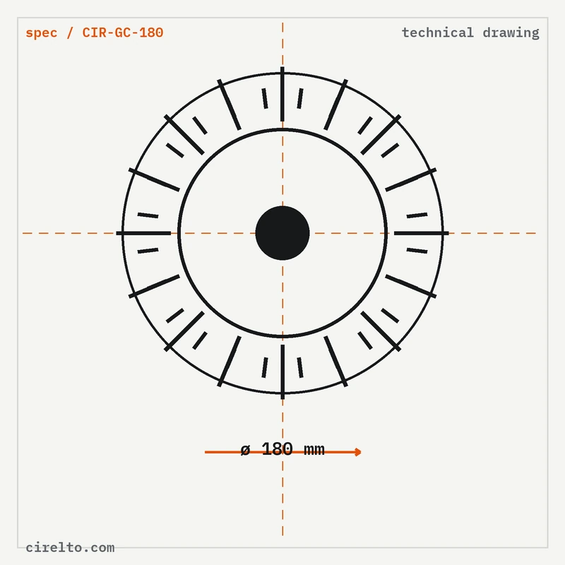 diamond grinding cup wheel 180mm, grinding & polishing, view 2, thumbnail 2