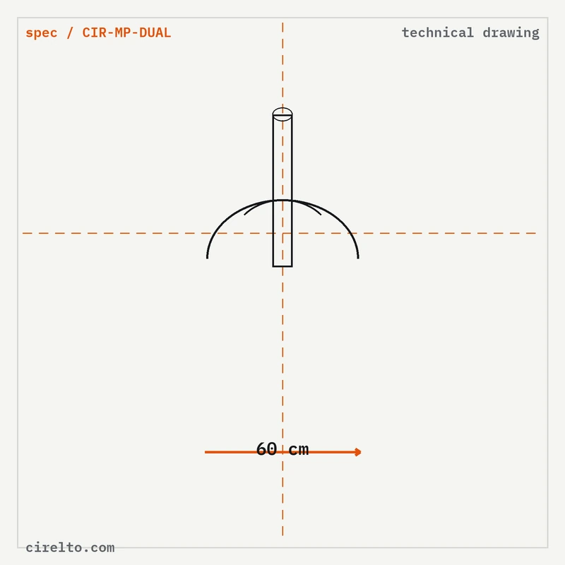 dual-paddle mixing rod m14 (60cm), mixing, view 2, thumbnail 2
