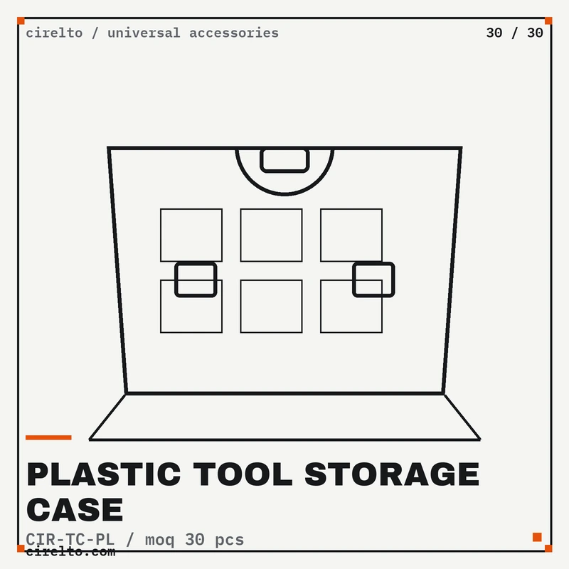 Plastic Tool Storage Case, Universal Accessories wholesale supply