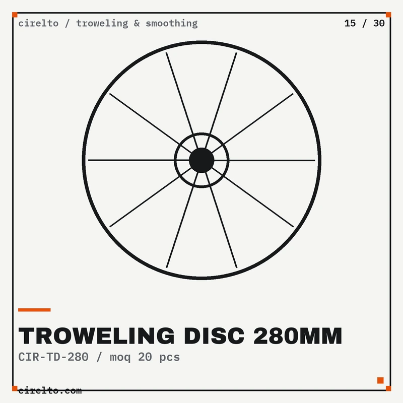 Troweling & Smoothing power tool accessories, wholesale supply